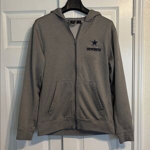 Dunbrooke Light Gray Full-Zip Hoodie